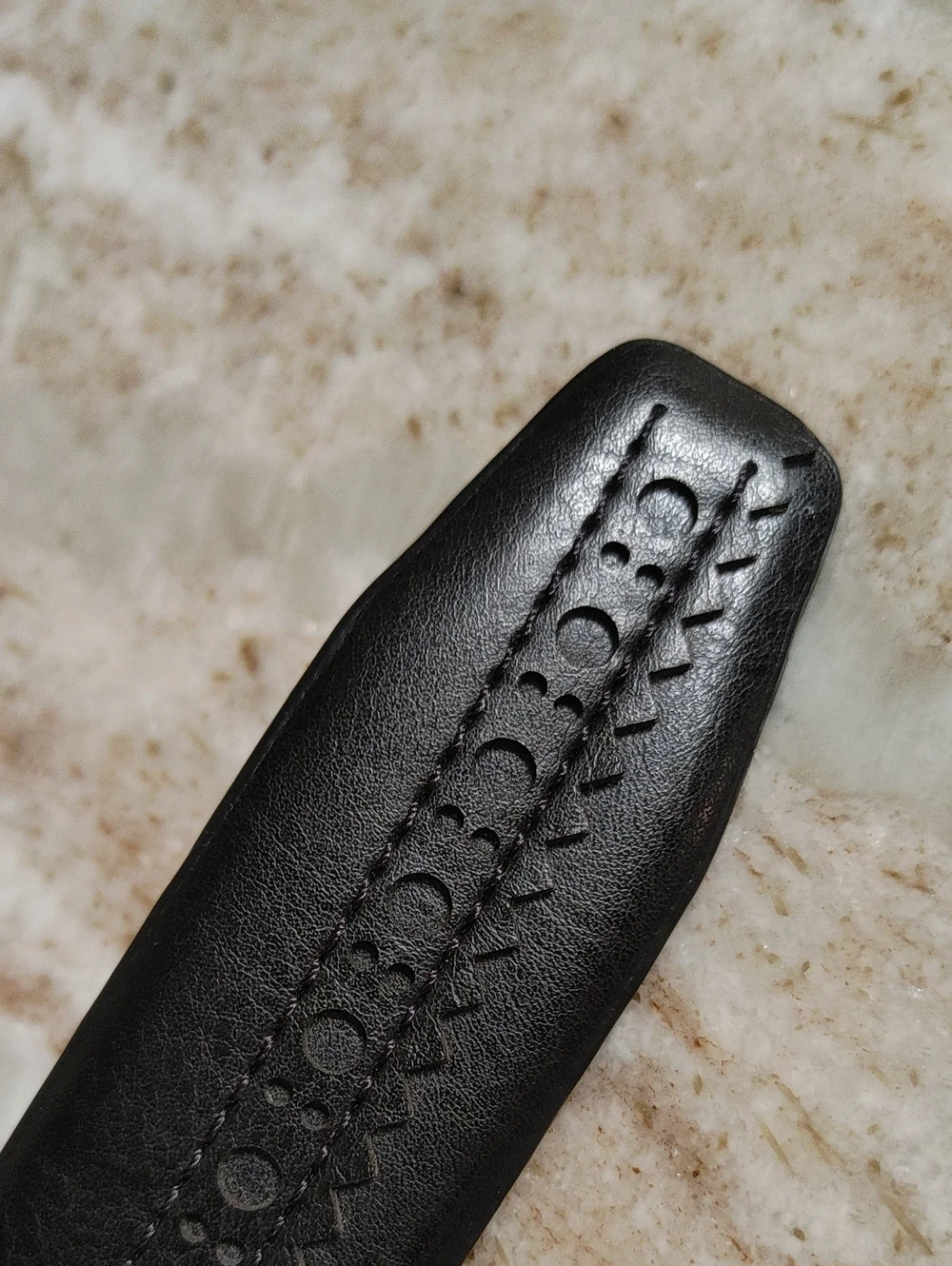 Cole Haan Black Western Style Belt Size 40